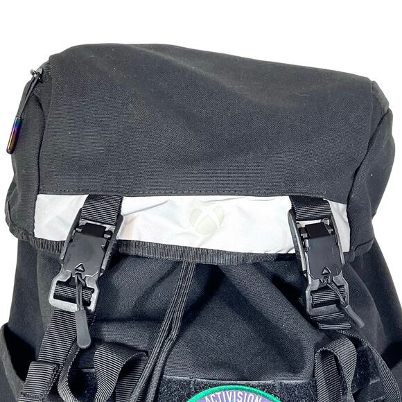 Xbox Microsoft Employee Exclusive Aurora Duffle Backpack w/ Patch Gamescom 2023 - Picture 7 of 11